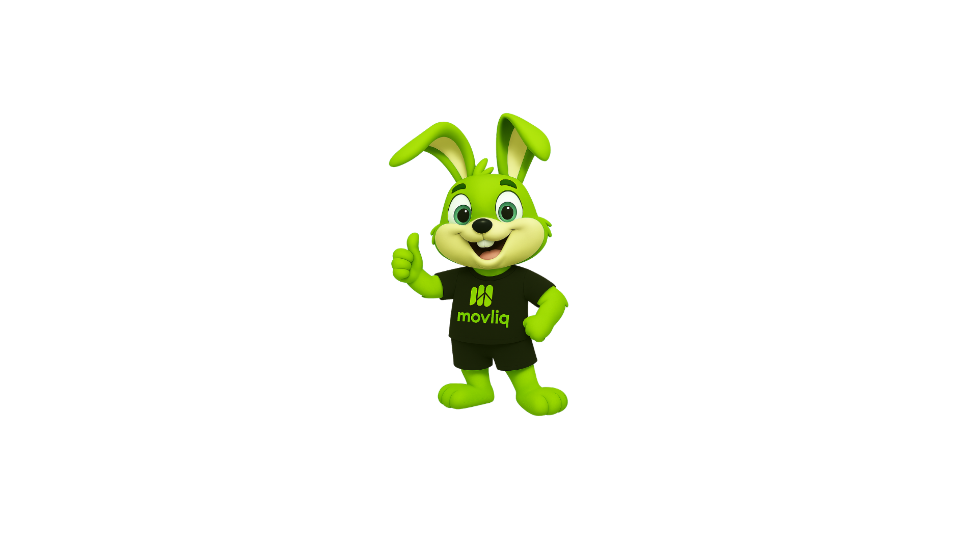 Movliq Rabbit Mascot